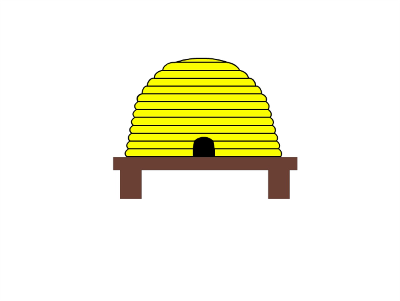 Clip Art Beehive