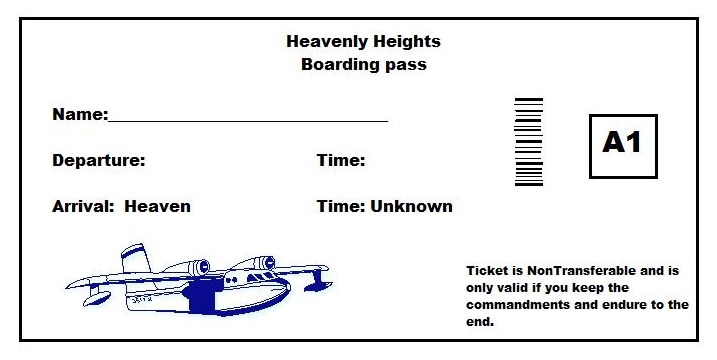 clipart airplane ticket - photo #5
