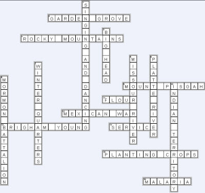 Crossword Puzzles Maker on Pauala Used Eclipse Crossword Puzzle Maker To Make This Puzzle